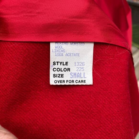 Vintage Merino Wool Cape W/ Adjustable We… - Picture 9 of 9